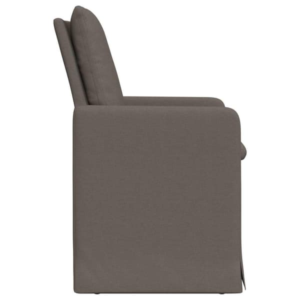 Matstolar 2 pcs Ljusgrå 57 x 67 x 98 cm Linne