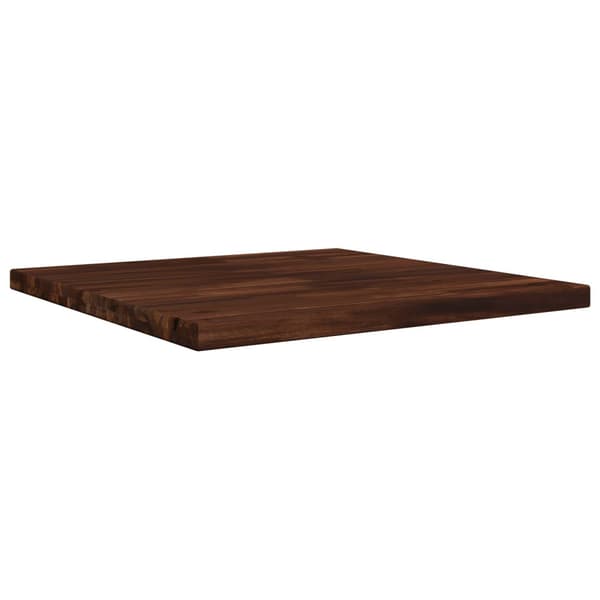 Rektangulärt Bordsskiva 90 x 50 x 3,5 cm Rektangulär Mörkbrun