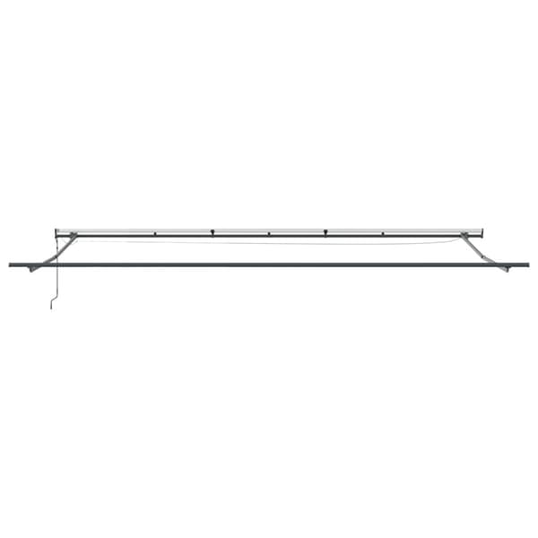 Markisram Antracit 600 × 300 cm Aluminium
