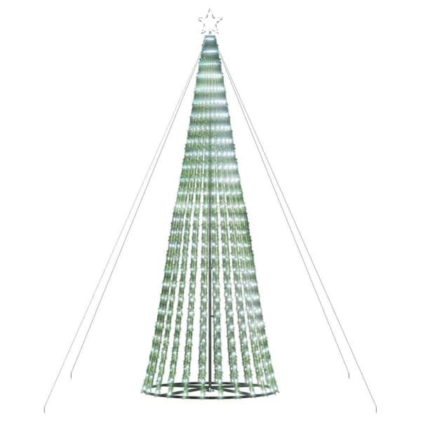 LED julgran 1028 LED kallvit 403 cm