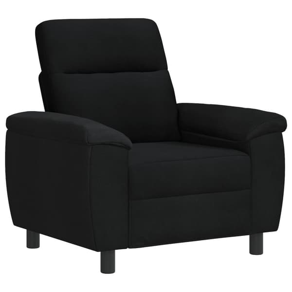 Soffset 2 st Svart Tyg