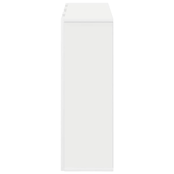 Sideboard med låda Vit 73,5 x 24 x 69,5 cm