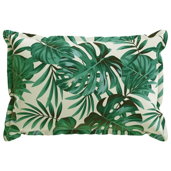 Kuddöverdrag 6 st HOUTEN Bladmönster 30 x 50 cm Polyester