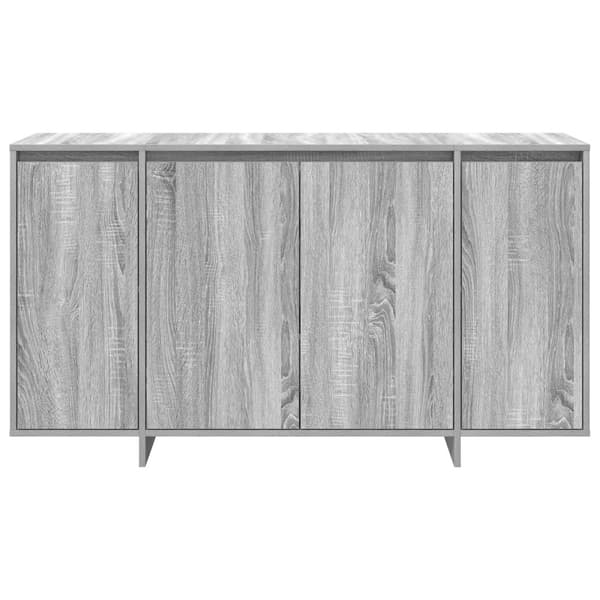 Sideboard Grå Sonoma 135 x 41 x 75 cm Konstruerat trä