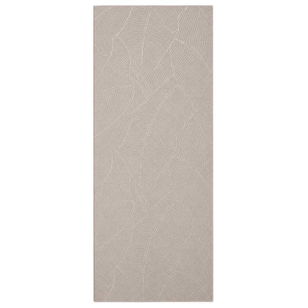 Matta IZA Beige 80 x 200 cm 100% Polyester Kort lugg