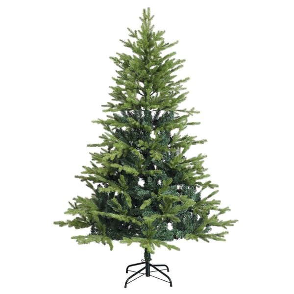 Plast Hingad Julgran 120 cm 150 LED-lampor Varmvit
