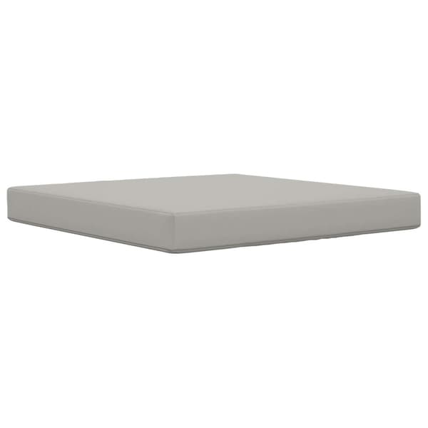 Utomhus Soffa Kudde 2 pcs Grå Polyester