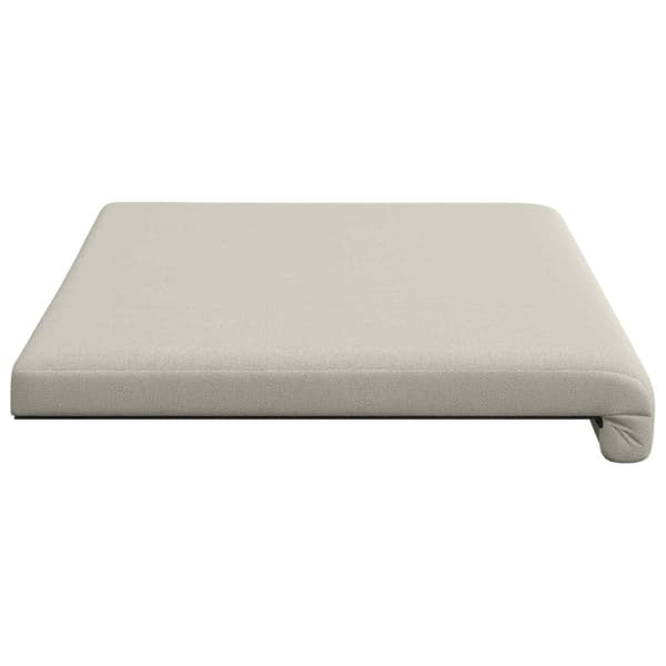 Bänk kudde Texturerad Sammet Havre Djup 35 cm