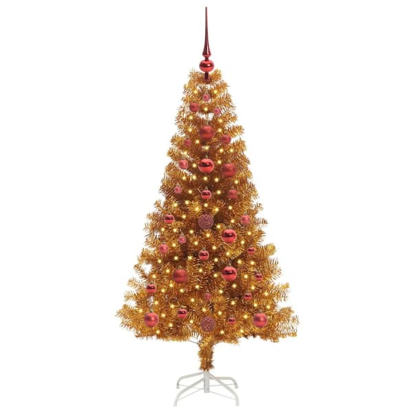 Julgran Guld 120 cm PET