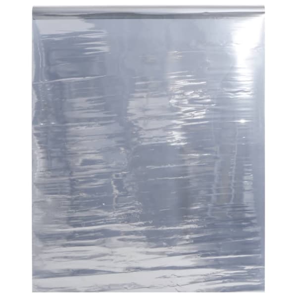 Fönsterfilmer 3 st statisk reflektiv effekt silver PVC