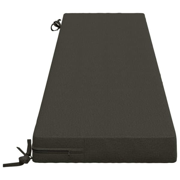 Bänk kudde SOEST 100% Polyester Antracit 180 x 40 x 8 cm