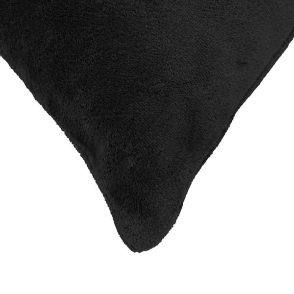 Kuddöverdrag 2 st HEERLEN Svart 40 x 60 cm Flanell