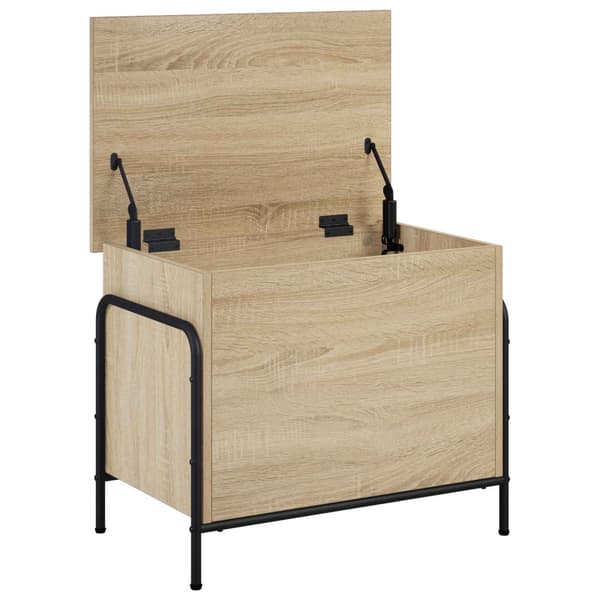 Förvaringslåda Sonoma-ek 80 x 40 x 49,5 cm Konstruerat trä