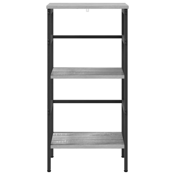 Hyllsystem Grå Sonoma 40 x 29,5 x 81 cm Konstruerat trä
