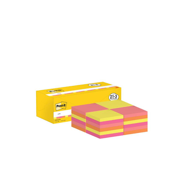 Notes POST-IT Värdepack 76x76mm 24/fp