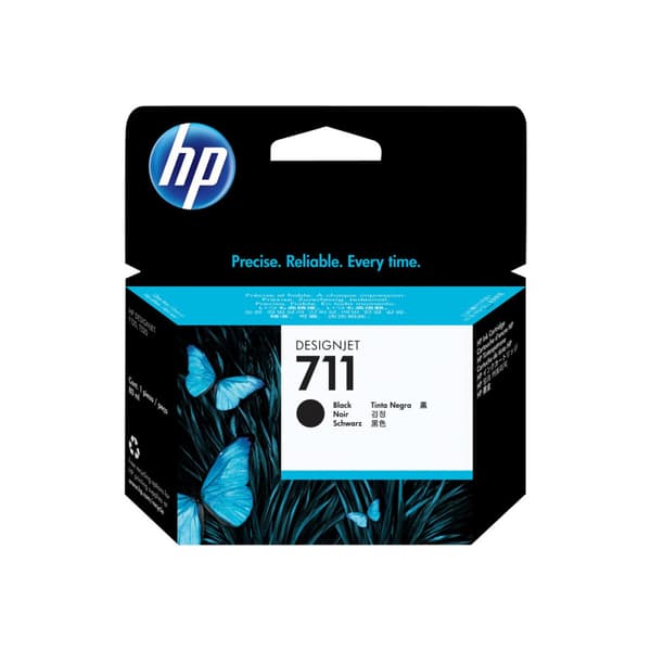 HP 711 - svart - original - bläckpatron