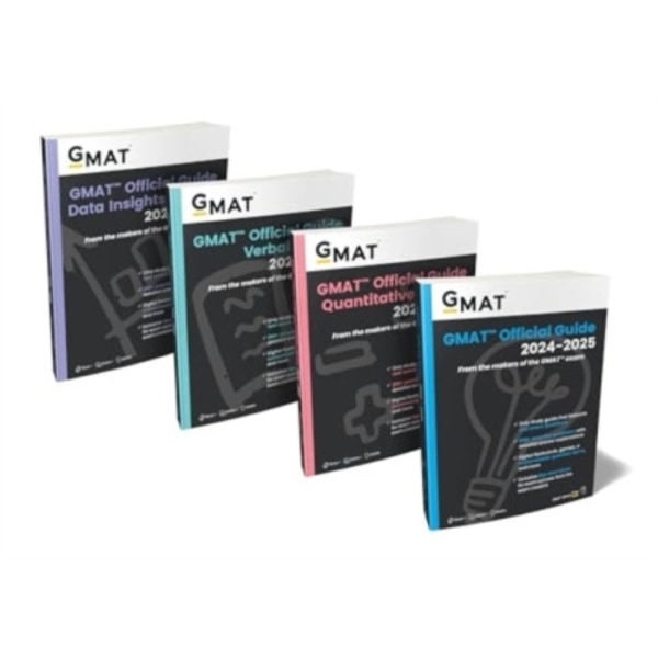 GMAT Official Guide 2024-2025 Bundle: Books + Online Question Bank (häftad, eng)