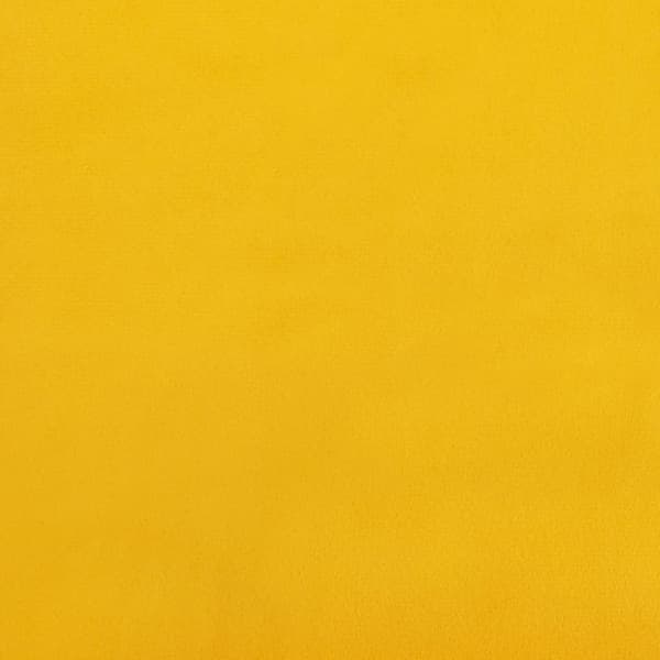 Fotpall gul 60x50x41 cm sammet
