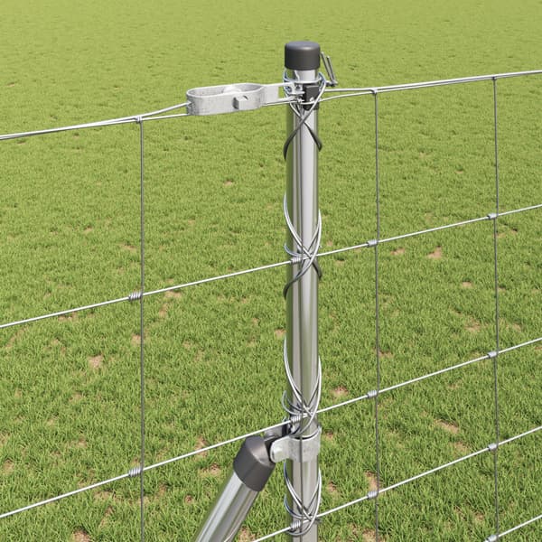 Stängselstolpe Galvaniserad 50 x 1,4 m Stål