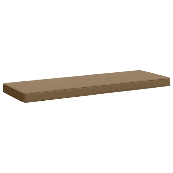 1-delad Bänk Kudde VUGHT 100% Polyester Taupe 110 x 40 x 5 cm