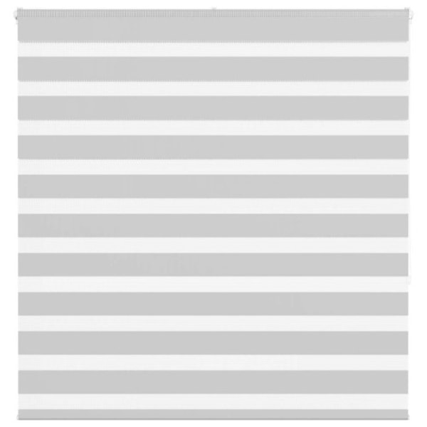 Rullgardin zebra ljusgrå 140x150 cm tyg bredd 135,9cm polyester