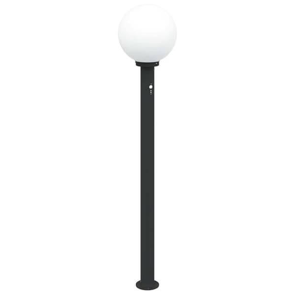 Pollare med sensor 3 st 120 cm svart IP44