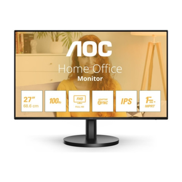 AOC Basic-line 27B3HA2 - B3 Series - LED-skärm - Full HD (1080p) - 27" Svart
