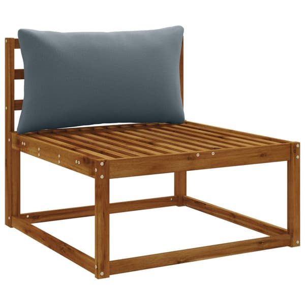 1-delad ryggkudde PUTTEN 100% Polyester Blå 80 x 40 x 15 cm