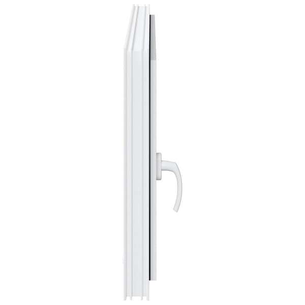 Källarfönster RISOR Vit 110 x 60 cm PVC och glas