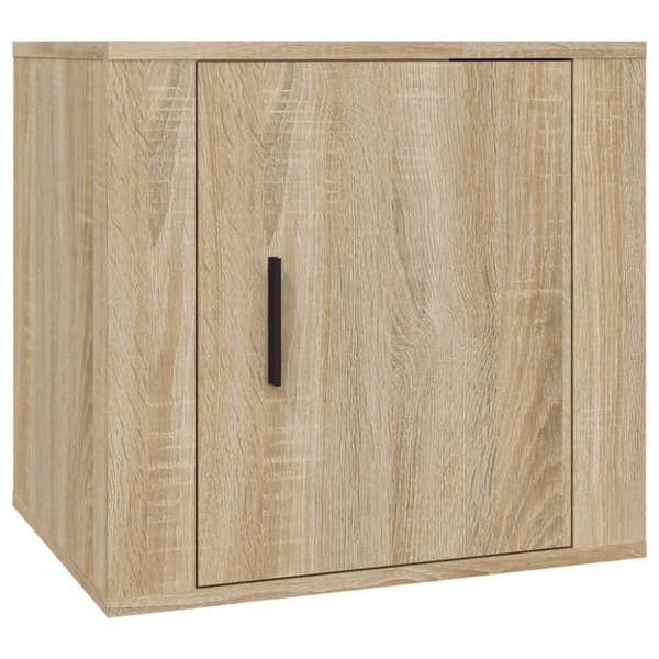 Sängbord 2 st sonoma-ek 50x39x47 cm