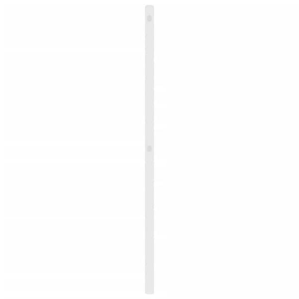 Ersättningsgavel metall vit 100 cm
