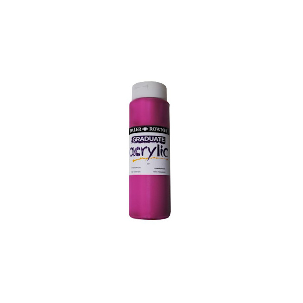Akrylfärg 500 ml rosa