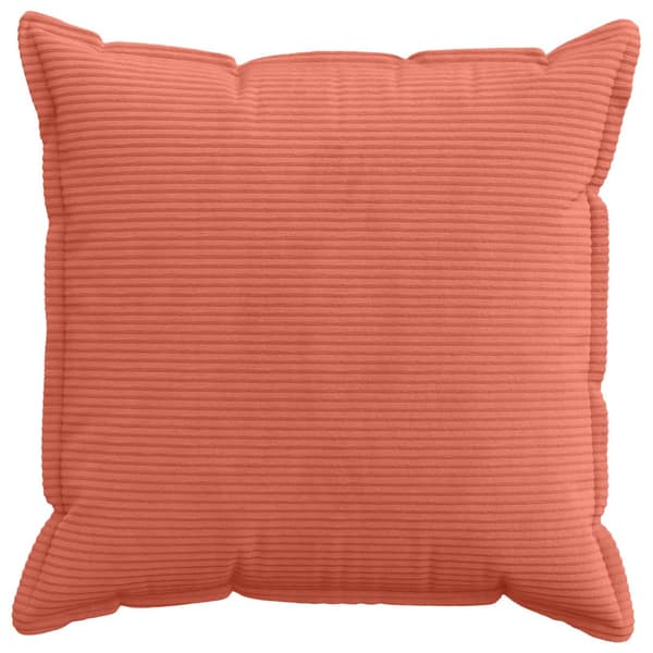 Kuddöverdrag 6 st HOUTEN Röd orange 65 x 65 cm manchester