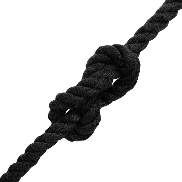 Rep Svart 1 x 1 x 2500 cm Bomull