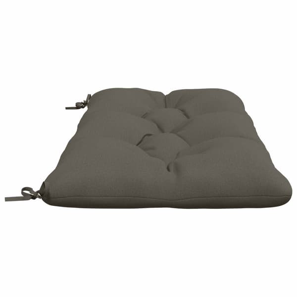 Bänk kudde VIANEN 100% Polyester Grå 100 x 60 x 12 cm