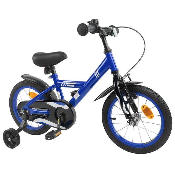 Barncykel 12 Tum för 2-4 åringar Mörkblå
