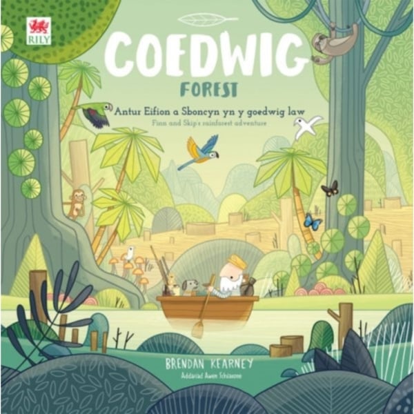 Cyfres Anturiaeth Eifion a Sboncyn: Coedwig / Forest (häftad, eng)