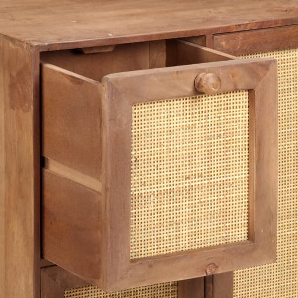 Skänk 60x35x75 cm massivt mangoträ