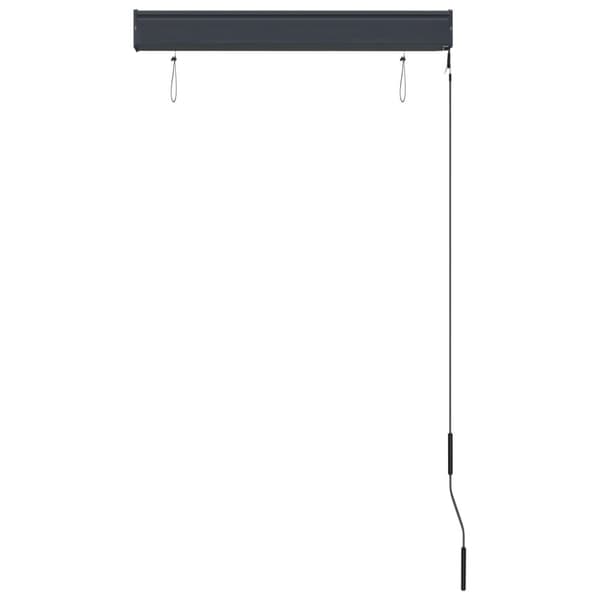Rullgardin utomhus 80x250 cm gul och blå