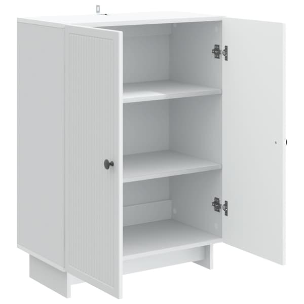 Sideboard Vit 66 x 34,5 x 90 cm Konstruerat trä