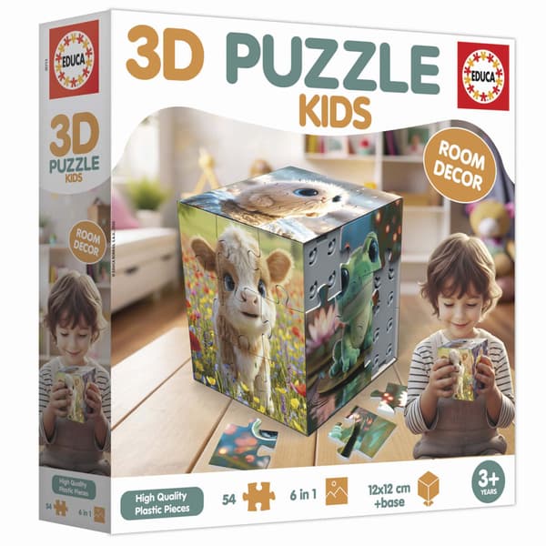 Educa 3D Puzzle Kids Baby Animals