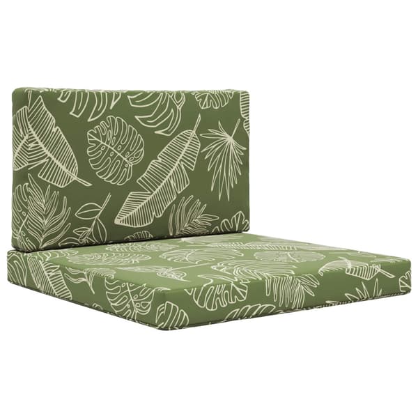 Utomhus Soffa Kudde 2 pcs Bladdesign Polyester