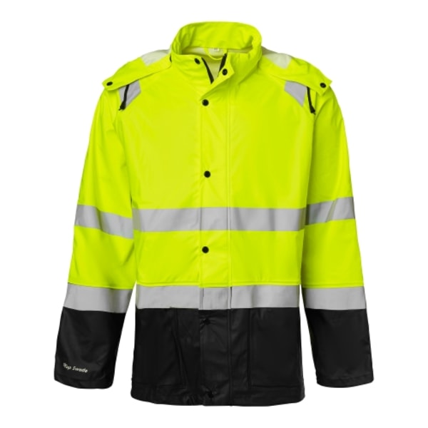 180 Rain Jacket Hi-Vis Fluorescent yellow/black Unisex