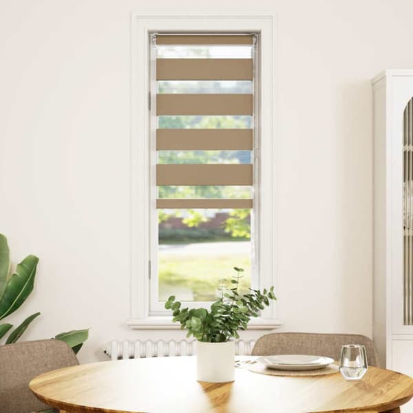Rullgardin zebra 40x100 cm tyg bredd 35,9 cm polyester