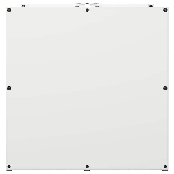 Vedställ vit 40x40x40 cm kallvalsat stål