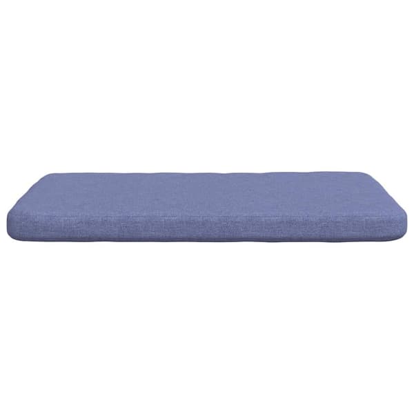 Sittkuddar 4 pcs Jeansblå 40 x 40 x 3 cm tyg