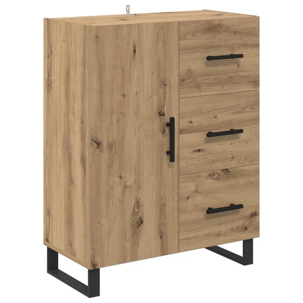 Skåp med låda 2 pcs Artisan Ek Konstruerat trä