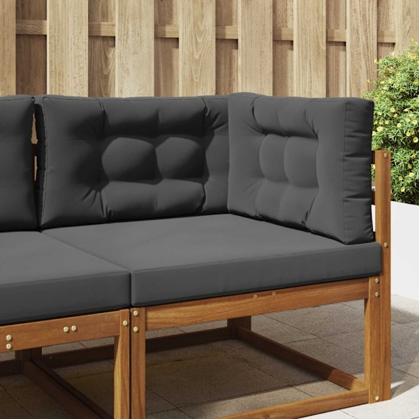 Utomhus Soffa Kudde 3 pcs Antracit Polyester