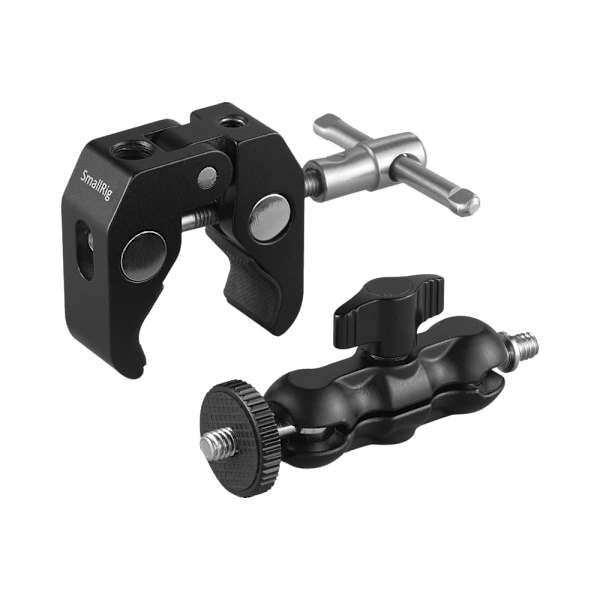 SmallRig 2164 Multi-functional Crab-Shaped Clamp w/ Ballhead Magic Arm