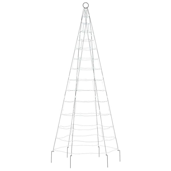 LED julgran 200 LED kallvit 180 cm